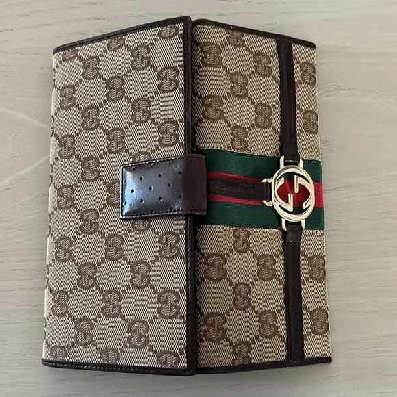 Gucci Ophidia Cream and Brown Wallet with Iconic GG Monogram. OBO. - Picture 3 of 8